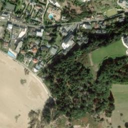 Satellite imagery of Point Le Grouin, JE