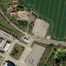 Satellite imagery of [Temelín-Křtěnov] church t., CZ