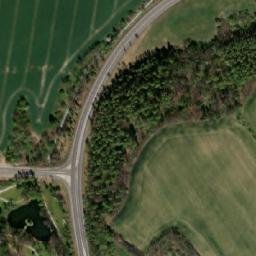 Satellite imagery of [Temelín-Křtěnov] church t., CZ