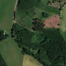 Satellite imagery of U Kapličky [Strmilov-Česká Olešná] chapel sanctus t., CZ