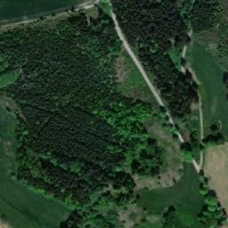 Satellite imagery of [Strmilov-Palupín] church t., CZ