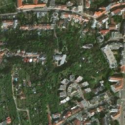 Satellite imagery of Teplárny [Brno-Staré Brno] heat plant chimney, CZ