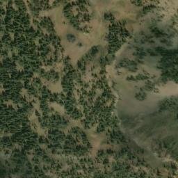 Satellite imagery of Silverdaisy Mountain, CA