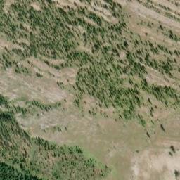 Satellite imagery of Trachyte Ridge, CA