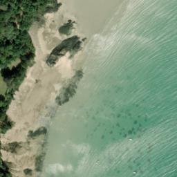 Satellite imagery of Point de Bût, JE