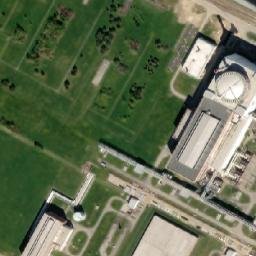 Satellite imagery of [Temelín] nuclear power plant cooling t. SW, CZ