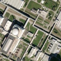 Satellite imagery of [Temelín-Křtěnov] church t., CZ
