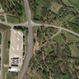 Satellite imagery of [Temelín-Křtěnov] church t., CZ