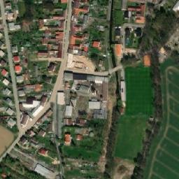 Satellite imagery of [Kardašova Řečice] church t., CZ