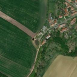Satellite imagery of [Nemochovice] church t., CZ