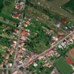 Satellite imagery of [Pohořelice u Napajedel] church t., CZ