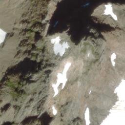 Satellite imagery of Lady Peak, CA