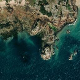 Satellite imagery of Fournier Rock, JE
