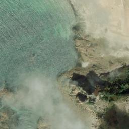 Satellite imagery of La Cotte Point, JE
