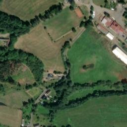 Satellite imagery of [Strašín u Sušice] church t., CZ