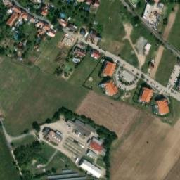 Satellite imagery of [Holubice] church t., CZ