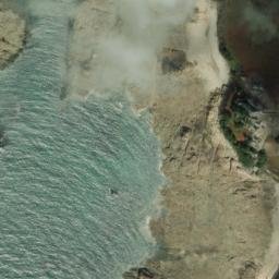 Satellite imagery of Roussé Rock, JE