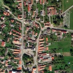 Satellite imagery of [Dolní Bukovsko] church t., CZ