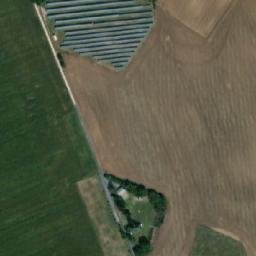 Satellite imagery of [Holubice] church t., CZ