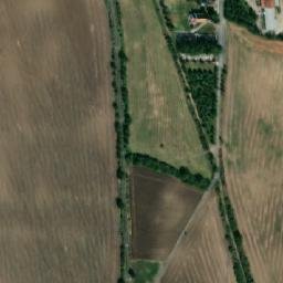 Satellite imagery of [Holubice] church t., CZ
