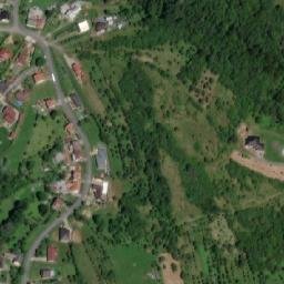 Satellite imagery of [Halenkovice] church t., CZ