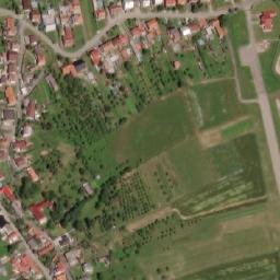Satellite imagery of [Halenkovice] church t., CZ