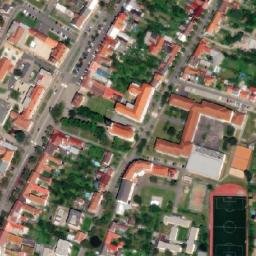 Satellite imagery of [Napajedla] town hall t., CZ