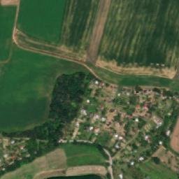 Satellite imagery of sv.Jilji [Pohořelice u Napajedel] church t., CZ