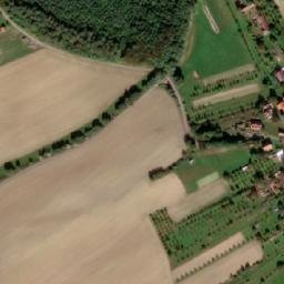 Satellite imagery of [Újezd u Valašských Klobouk] church t., CZ