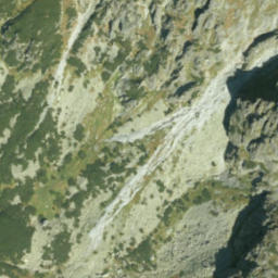 Satellite imagery of cairn, PL