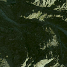 Satellite imagery of cairn, PL