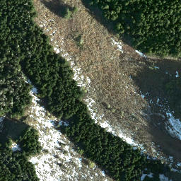 Satellite imagery of Mount Archibald, CA
