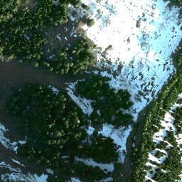 Satellite imagery of Mount Archibald, CA