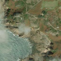 Satellite imagery of Île Percée, JE