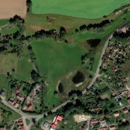 Satellite imagery of [Volyně] church t., CZ