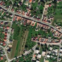 Satellite imagery of [Dolní Bukovsko] church t., CZ