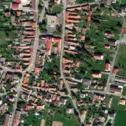Satellite imagery of [Dolní Bukovsko] church t., CZ