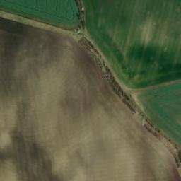 Satellite imagery of Sv. Urban [Slavkov] church t., CZ