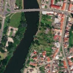 Satellite imagery of [Napajedla] town hall t., CZ