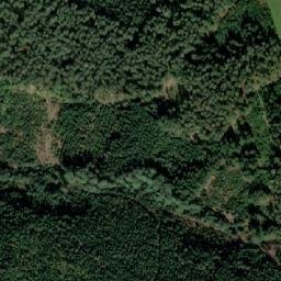 Satellite imagery of [Lačnov] church t., CZ