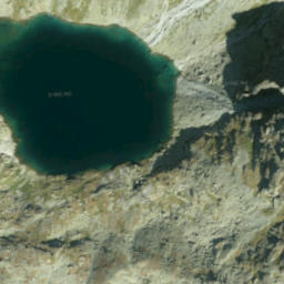 Satellite imagery of cairn, PL