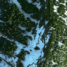 Satellite imagery of Mount Archibald, CA