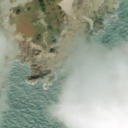 Satellite imagery of Île Percée, JE