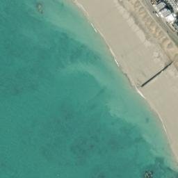 Satellite imagery of Point Le Croc, JE