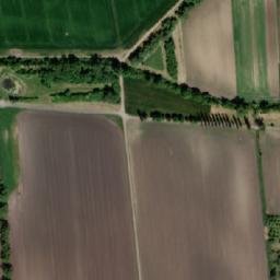 Satellite imagery of [Blažovice] church t., CZ