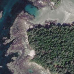 Satellite imagery of Ahous Point, CA
