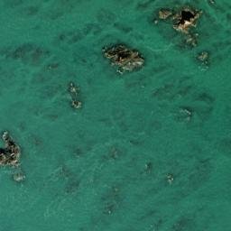 Satellite imagery of Le Hocq Point, JE