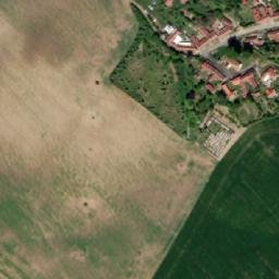 Satellite imagery of [Dobročkovice] church t., CZ