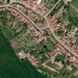 Satellite imagery of [Dobročkovice] church t., CZ