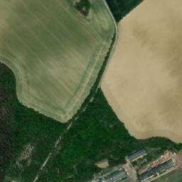 Satellite imagery of [Brankovice] church t., CZ